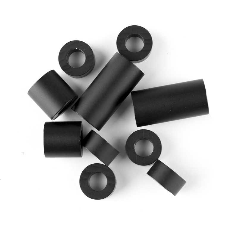 M-Part M5 alloy washer / spacer assortment, 20mm x 2, 10mm x 2, 5mm x 6