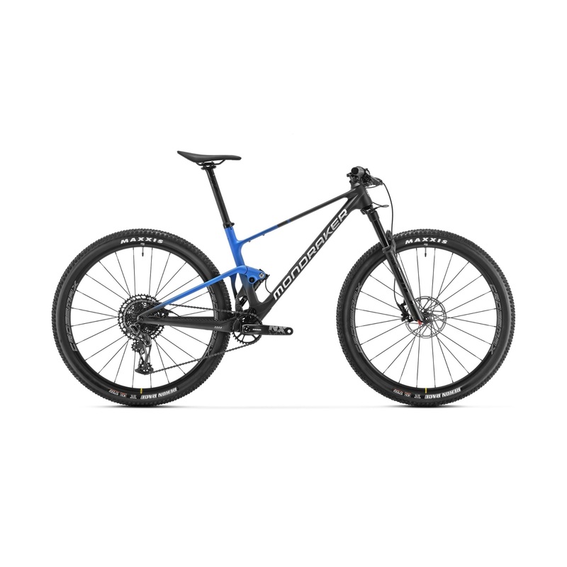 Mondraker F-Podium Carbon 2024 Carbon / Carrera Blue / Midnight Blue S