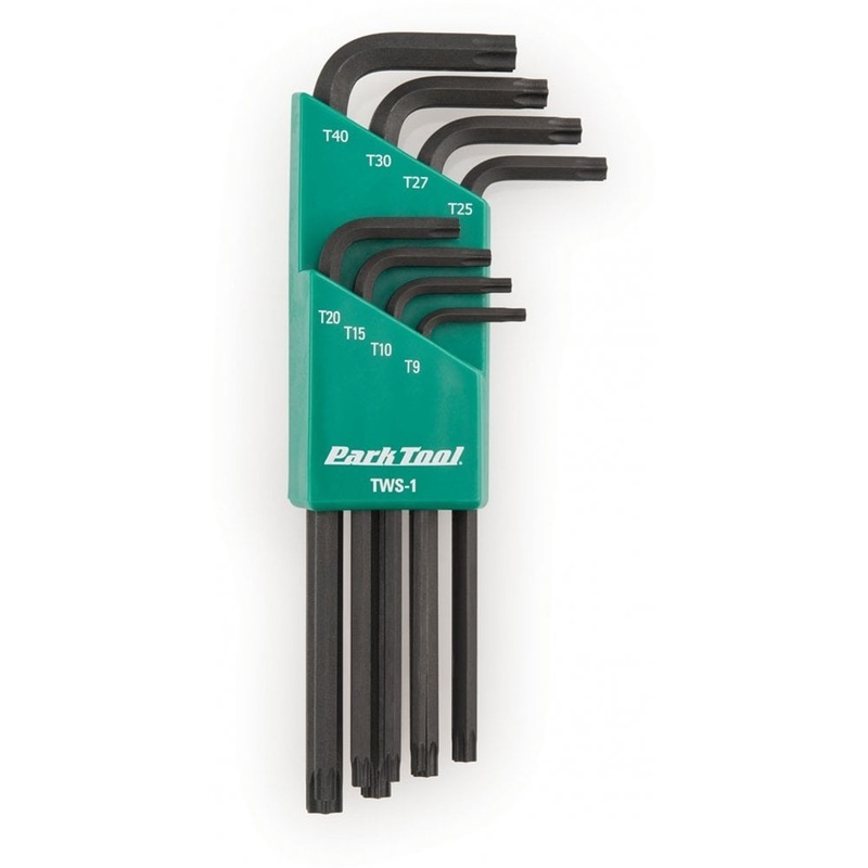 Park Tool TWS-1 L-Shaped Torx & #174 Compatible Wrench Set