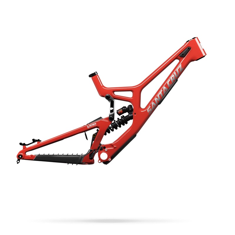 Santa Cruz V10 Carbon CC Frame Red S