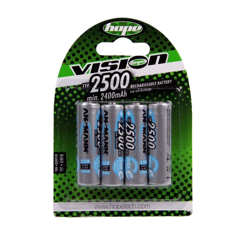 Hope AA 2500 Mah Cell (x4)