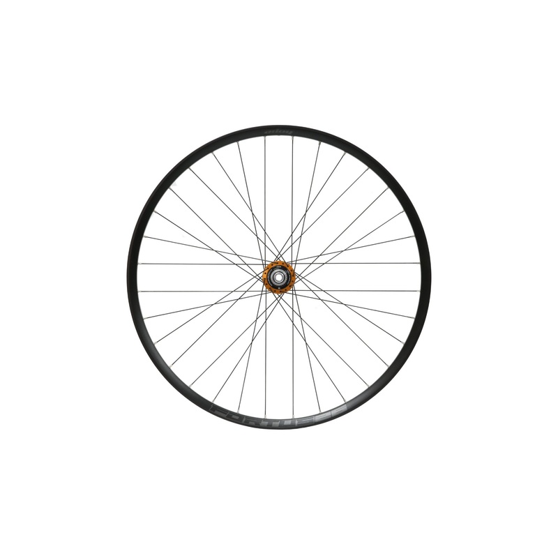 Hope Fortus 26W Pro 5 Orange Rear Wheel Orange 27.5 - 6-Bolt 150 x 12mm - Shimano Microspline