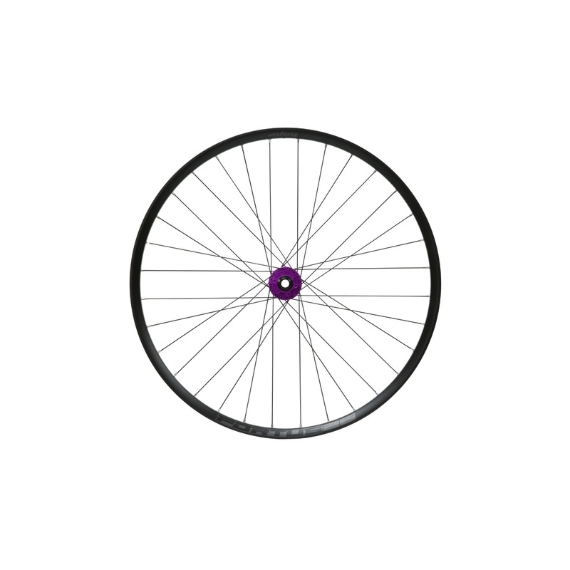 Hope Fortus 26W Pro 5 Purple Front Wheel Purple 26 - 6-Bolt 100 x 15mm