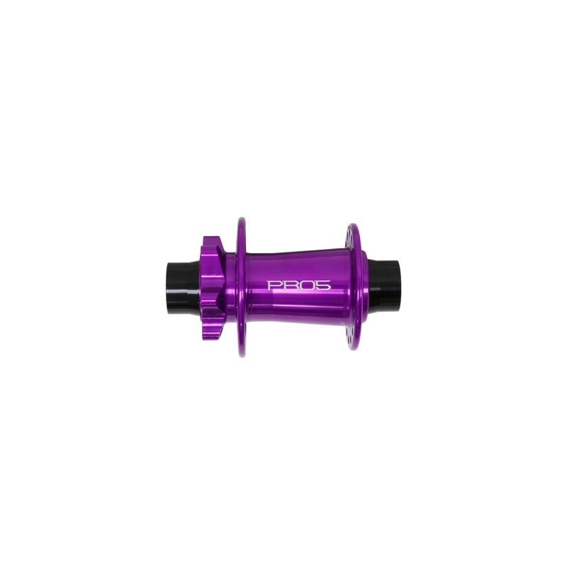 Hope Pro 5 Front Hub 6-Bolt - Purple Purple 24H 100 x 12mm