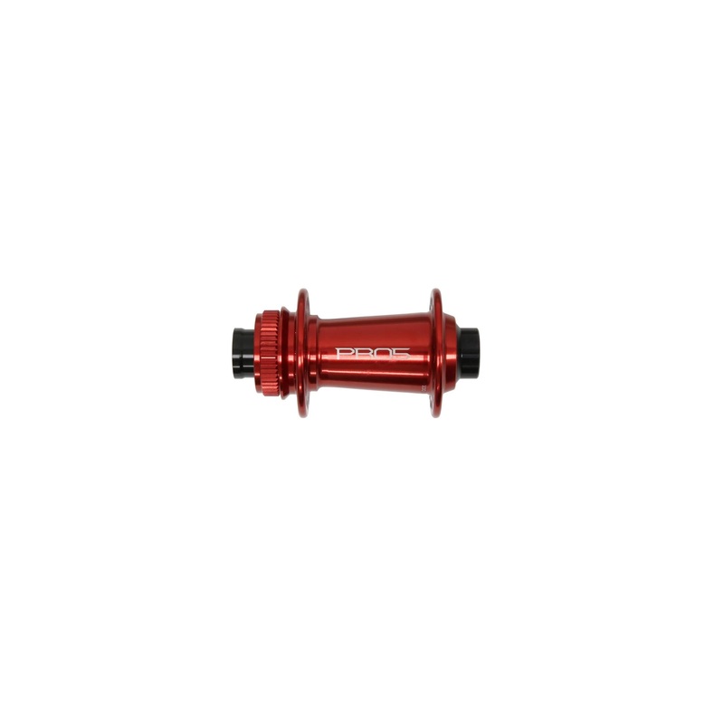 Hope Pro 5 Front Hub Centre Lock - Red Red 24H 100 x 12mm