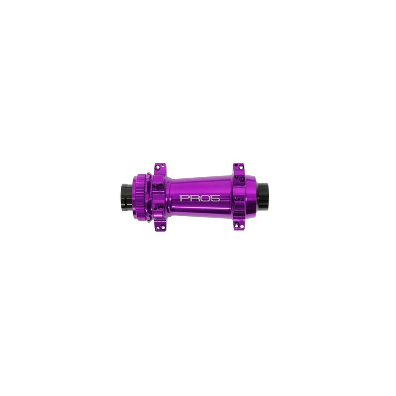 Hope Pro 5 Front Hub Straight Pull - Purple Purple 24H 100 x 12mm