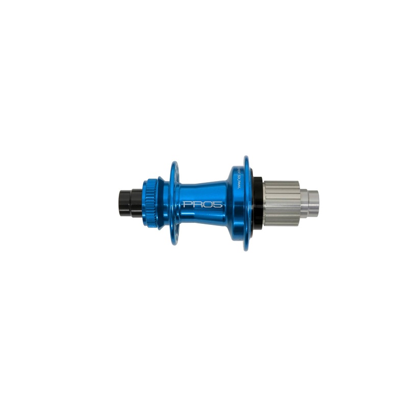 Hope Pro 5 Rear Hub Centre Lock - Blue Blue 32H 142 x 12mm - Shimano Microspline