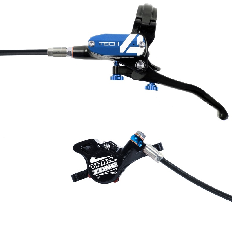 Hope Tech 4 Trial Zone No.9 Disc Brake Blue L/H