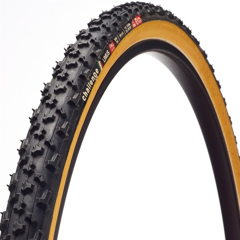 Challenge Limus Pro Handmade Clincher Cyclocross Tyre Tan 700x33