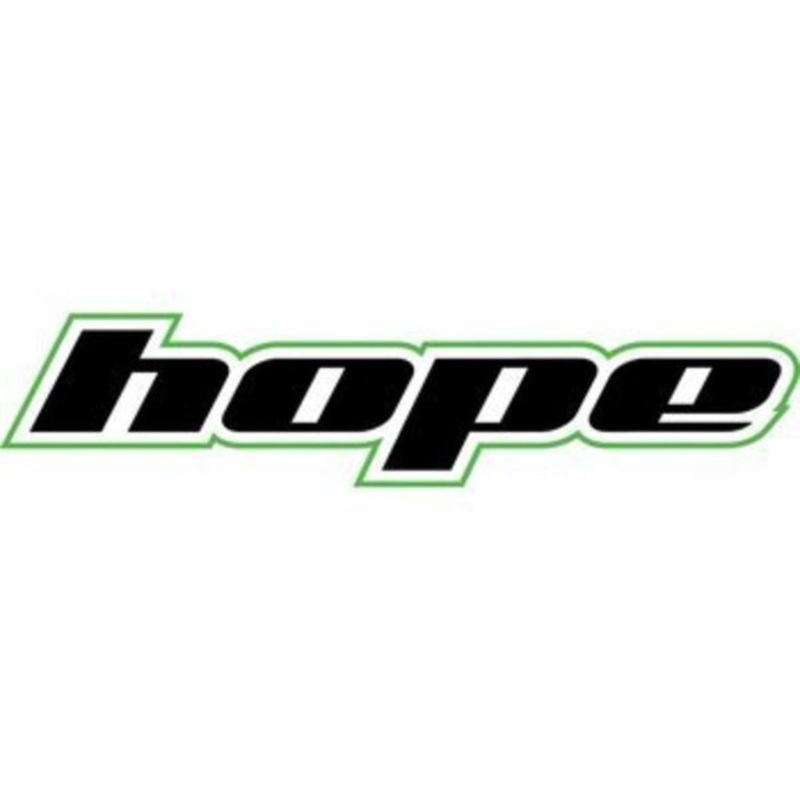 Hope 18mm Stainless Hybrid Piston Phenolic Insert Black