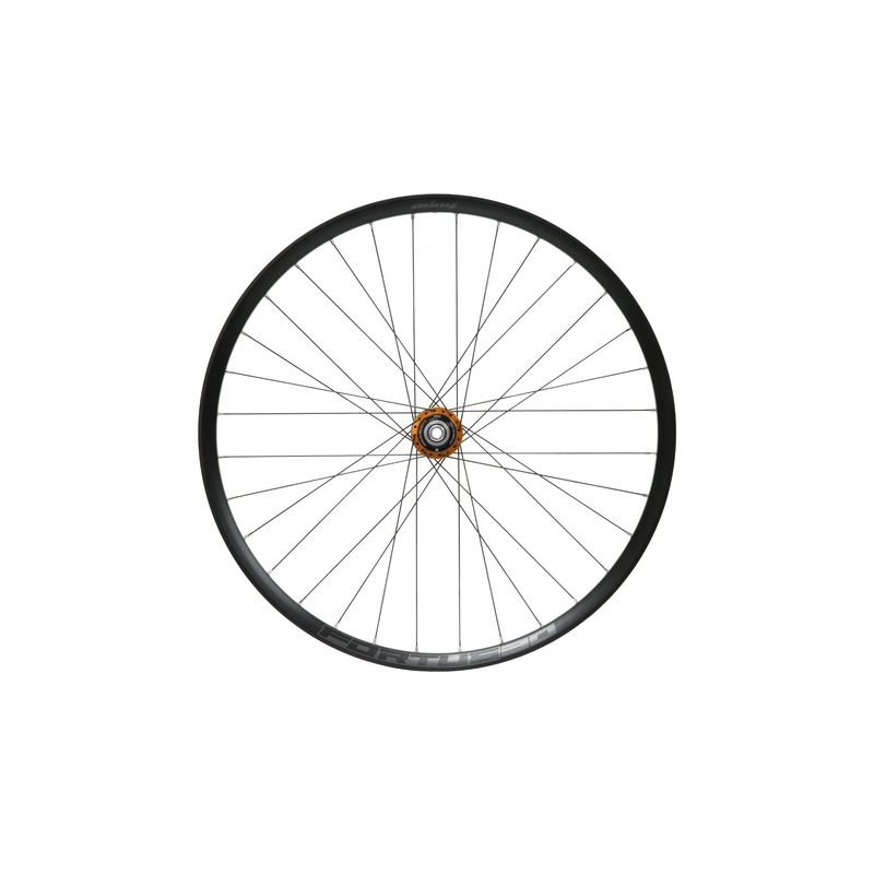 Hope Fortus 30W Pro 5 Orange Rear Wheel Orange 27.5 - 6-Bolt 150 x 12mm - Shimano Microspline
