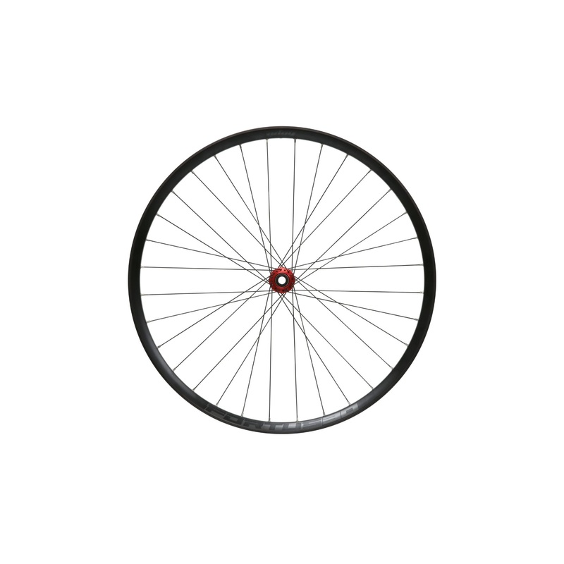 Hope Fortus 30W Pro 5 Red Front Wheel Red 26 - 6-Bolt 100 x 15mm