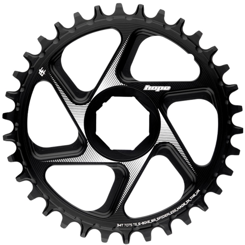 Hope R22 E-Bike Spiderless Retainer Ring - Brose Black 34T