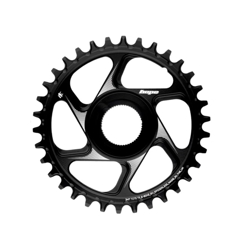 Hope R22 E-Bike Spiderless Retainer Ring - Shimano Black 34T