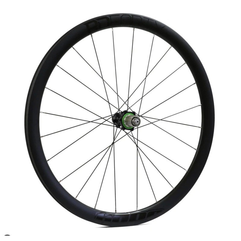Hope RD40 Carbon Pro 5 Road 700c Rear Wheel Black 700c - Centre Lock 142 x 12mm - Shimano HG
