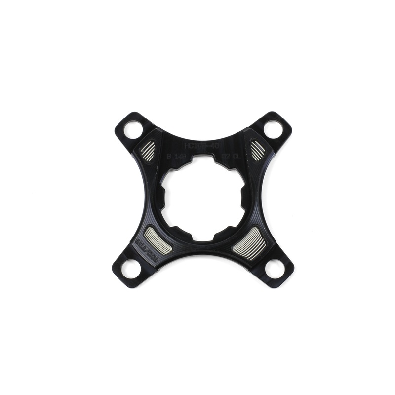 Hope Single Ring Spider Boost 104 BCD Black