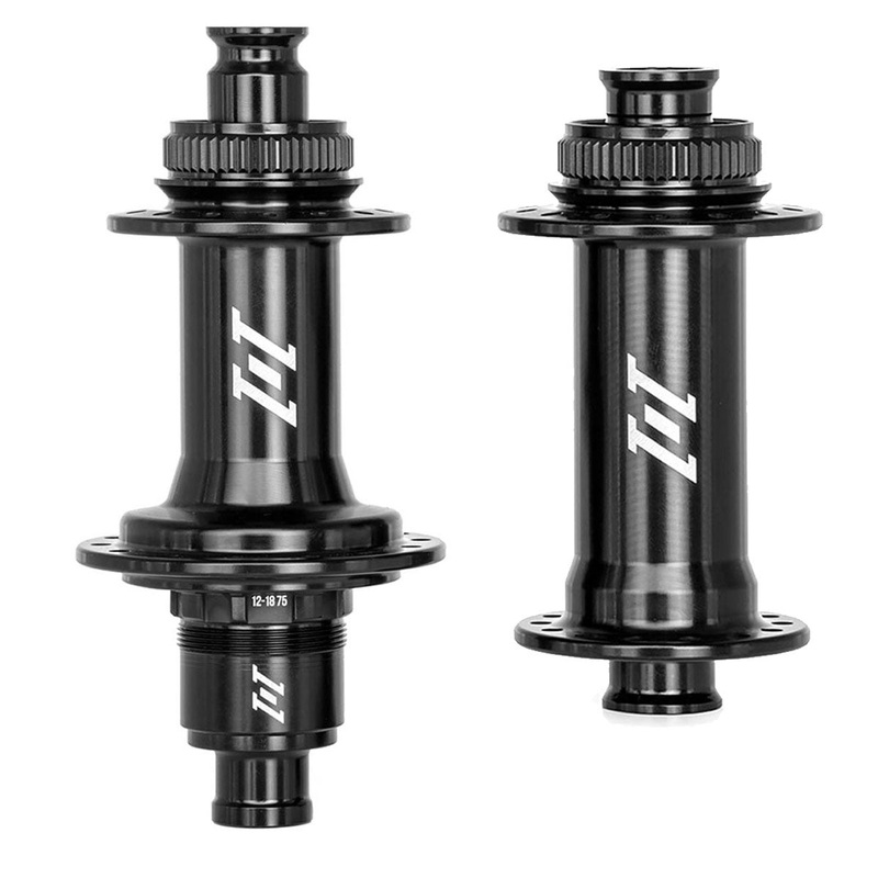 Industry Nine 1/1 Mountain Classic 28h Center Lock Hubset Black 15x110 & 12x148 - 28H - HG