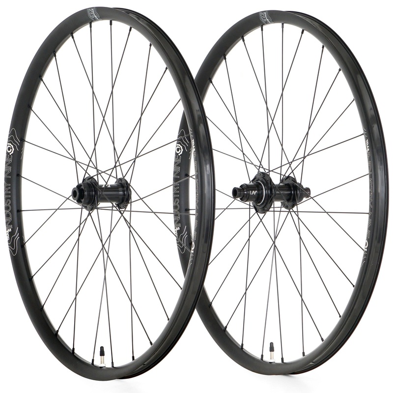 Industry Nine 1/1 Trail S 650b Center Lock Wheelset Black 12x100 12x142 HG