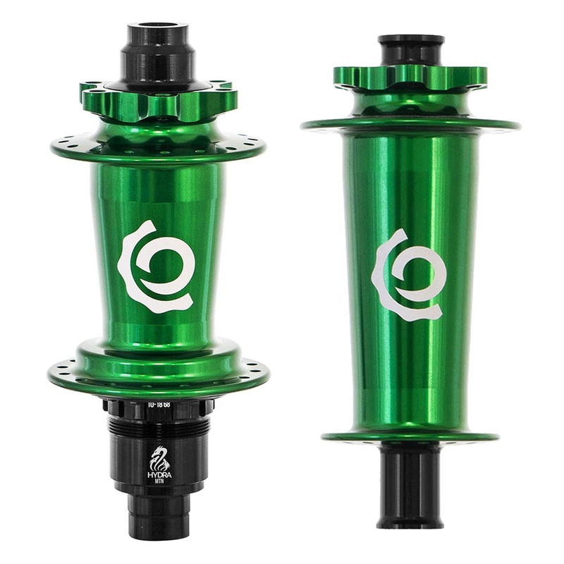 Industry Nine Hydra Classic 32h 6 Bolt Green Hubset Green 15x100 & QRx135 - 32H - HG
