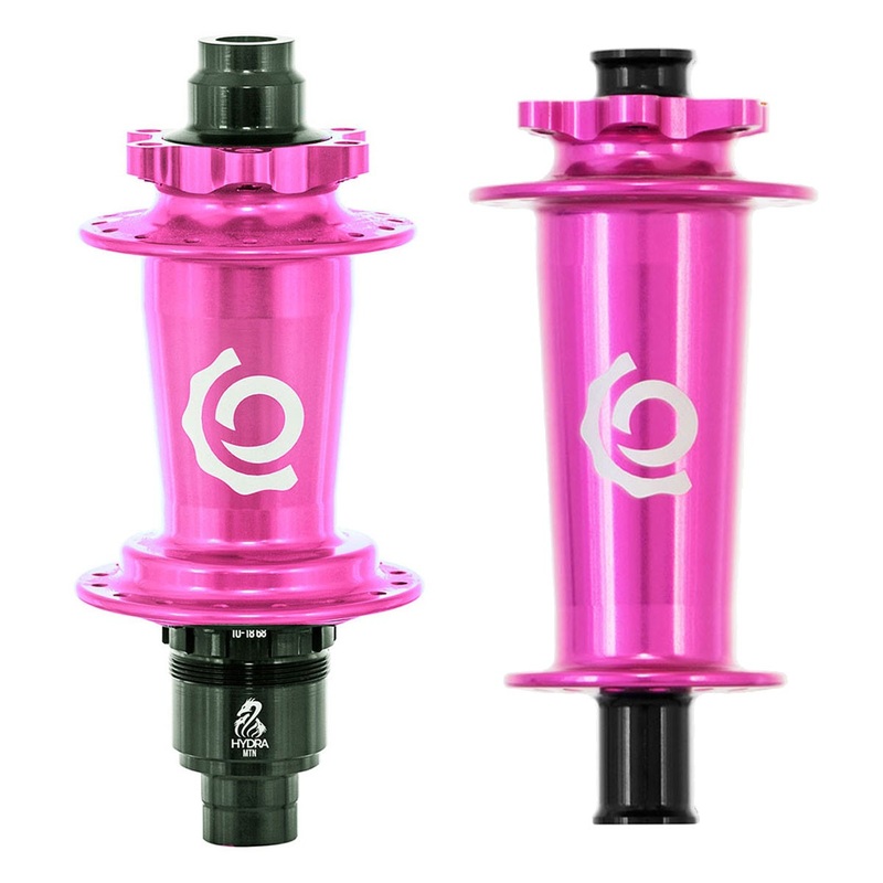 Industry Nine Hydra Classic 32h 6 Bolt Pink Hubset Pink 15x100 & 12x142 - 32H - XD