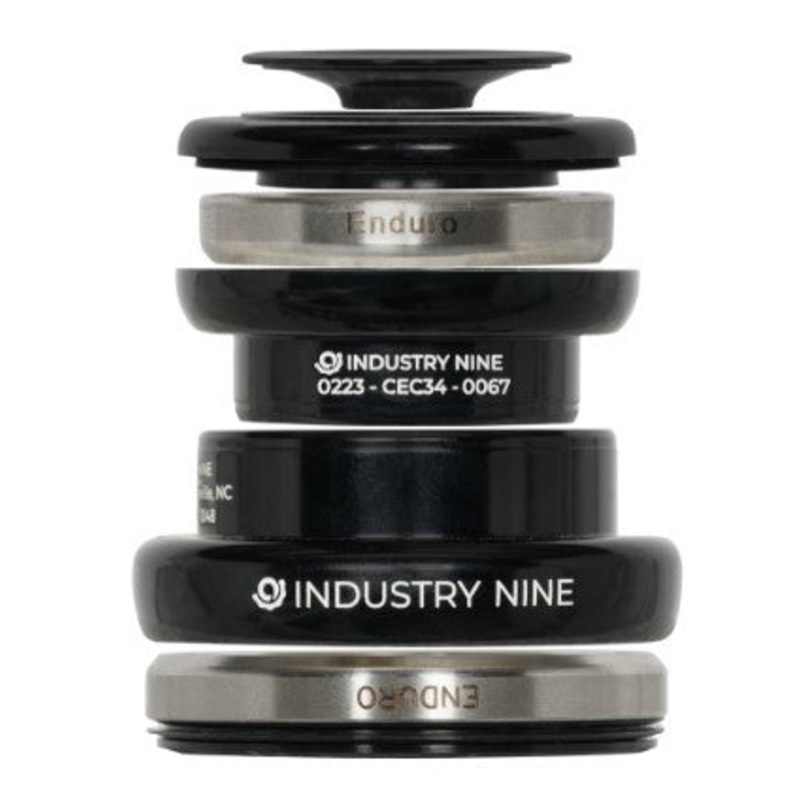 Industry Nine iRiX Headset EC Complete Orange EC Top 41/34/15 - Bottom 52/44
