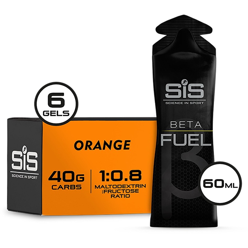 Science in Sport Beta Fuel Energy Gel +Nootropics Lemon / Lime Box of 6