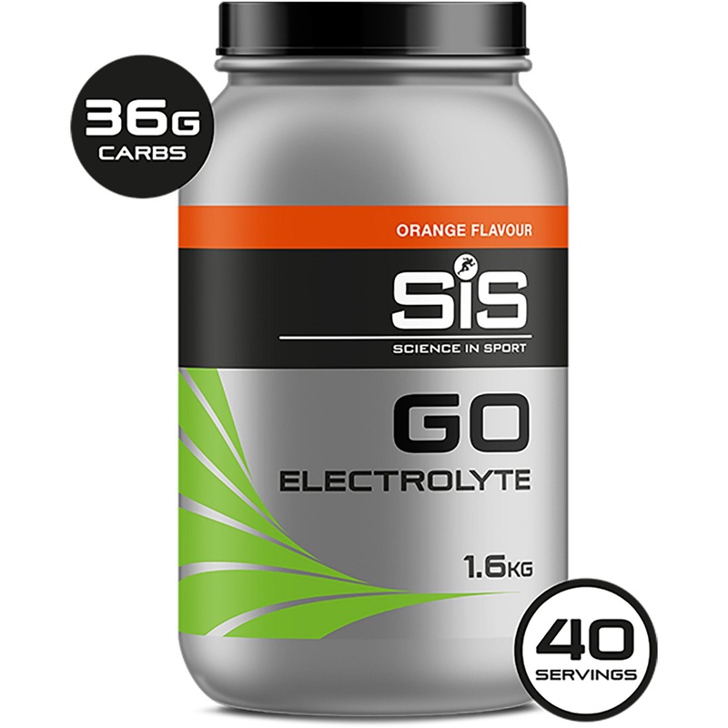 Science in Sport GO Electrolyte Drink Powder Orange 1.6kg Tub