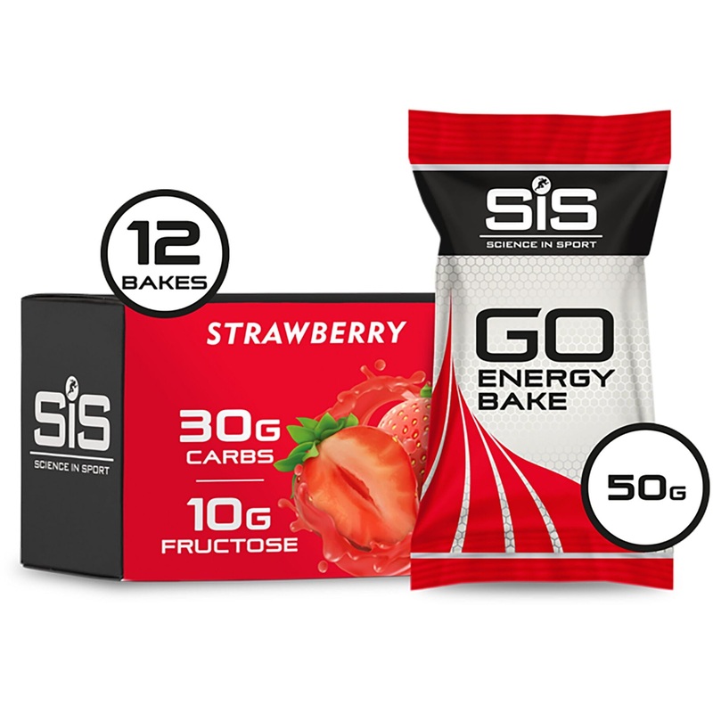 Science in Sport GO Energy Bake Bar (12 box) Strawberry Box of 12