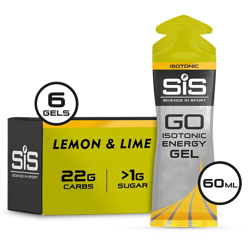 Science in Sport GO Energy Gel (6 Gel Multipack) Lemon / Lime Box of 6