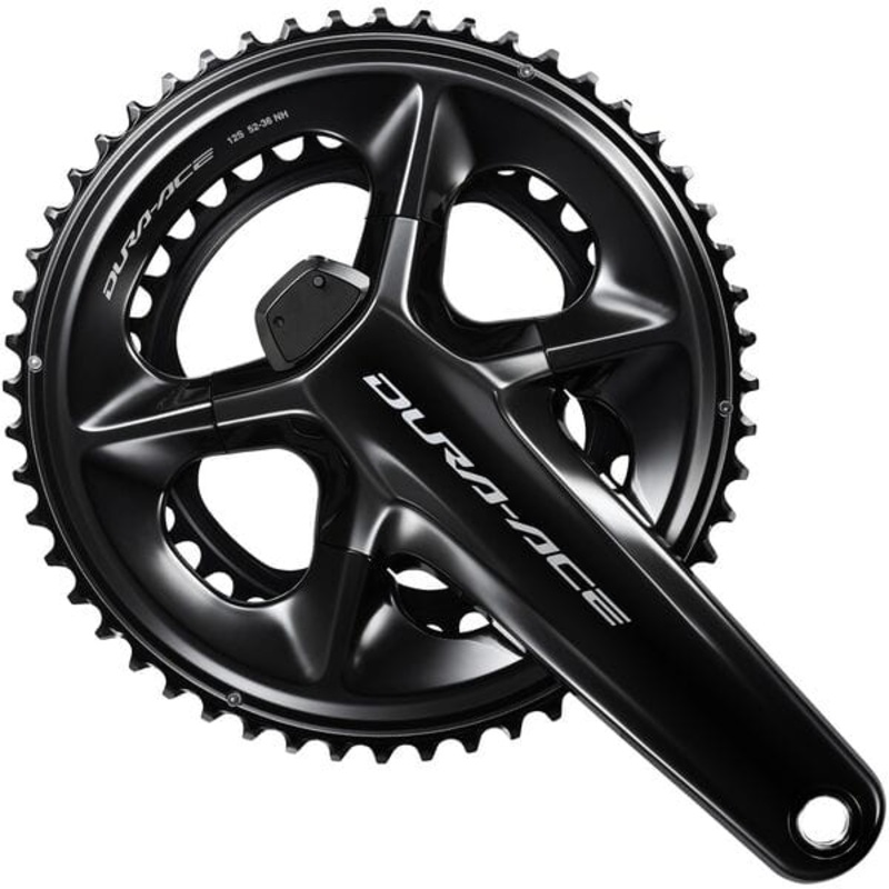 Shimano Dura-Ace FC-R9200 12-Speed Double Power Meter Chainset Black 54 / 40 teeth 172.5 mm