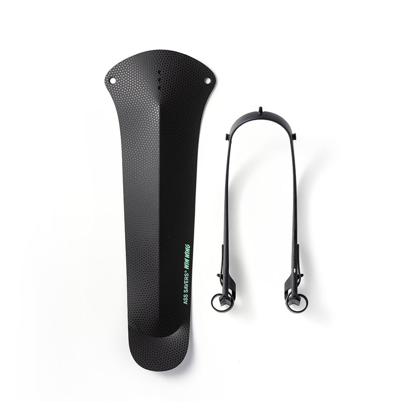 Ass Savers Win Wing 2 Gravel Mudguard Black Rear