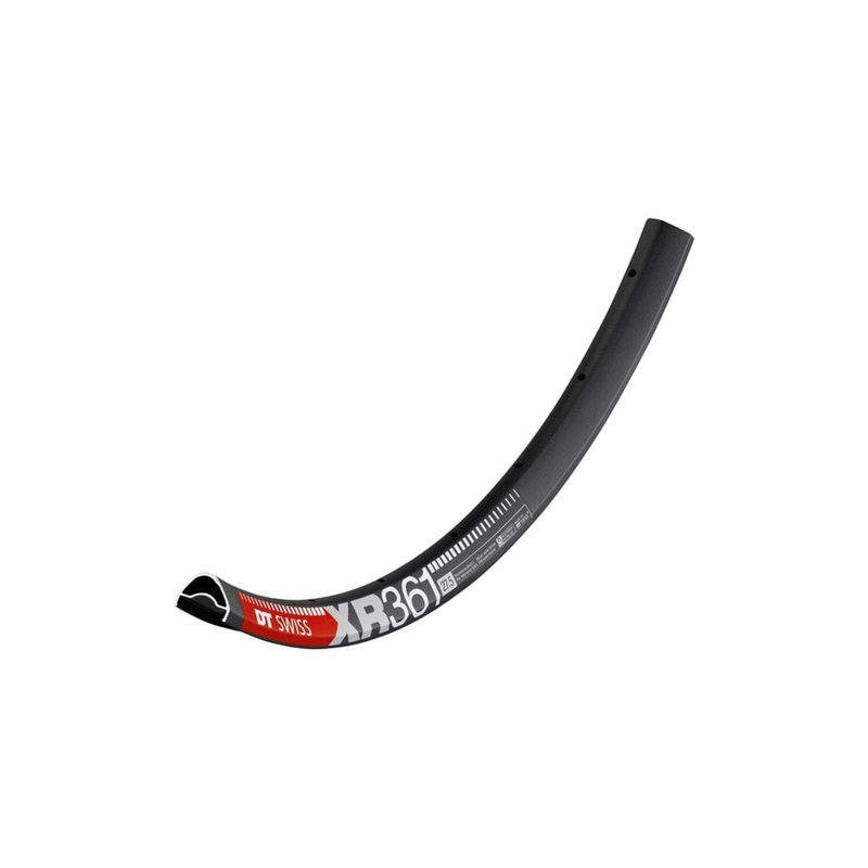 DT Swiss XR 361 Asymmetric SBWT Disc Rim Black 27.5 28H