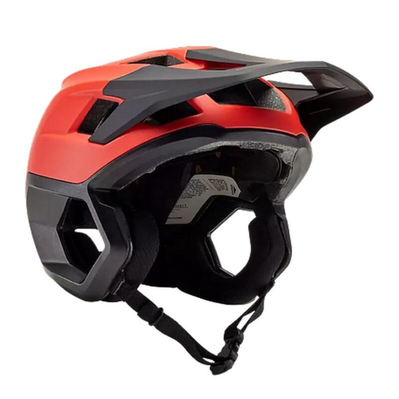 Fox Dropframe Helmet Orange Flame M
