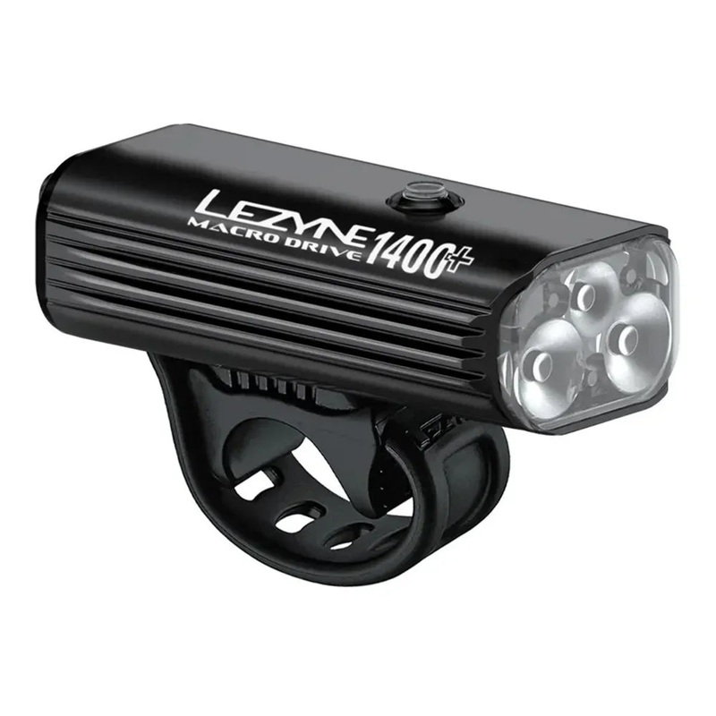 Lezyne Macro Drive 1400+ Front Light Satin Black