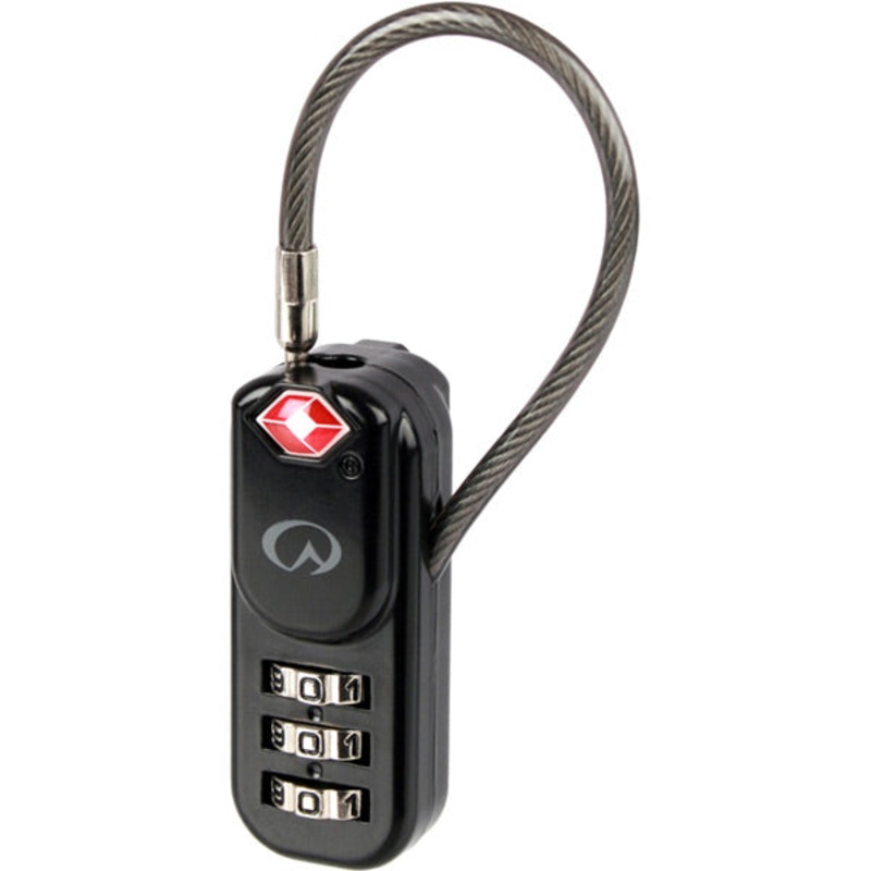 Lifeventure TSA Zipper Lock Black / Grey One Size