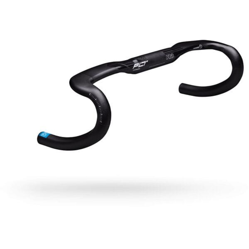 PRO PLT Ergo Carbon Handlebar Carbon 36cm x 31.8mm Compact Ergonomic