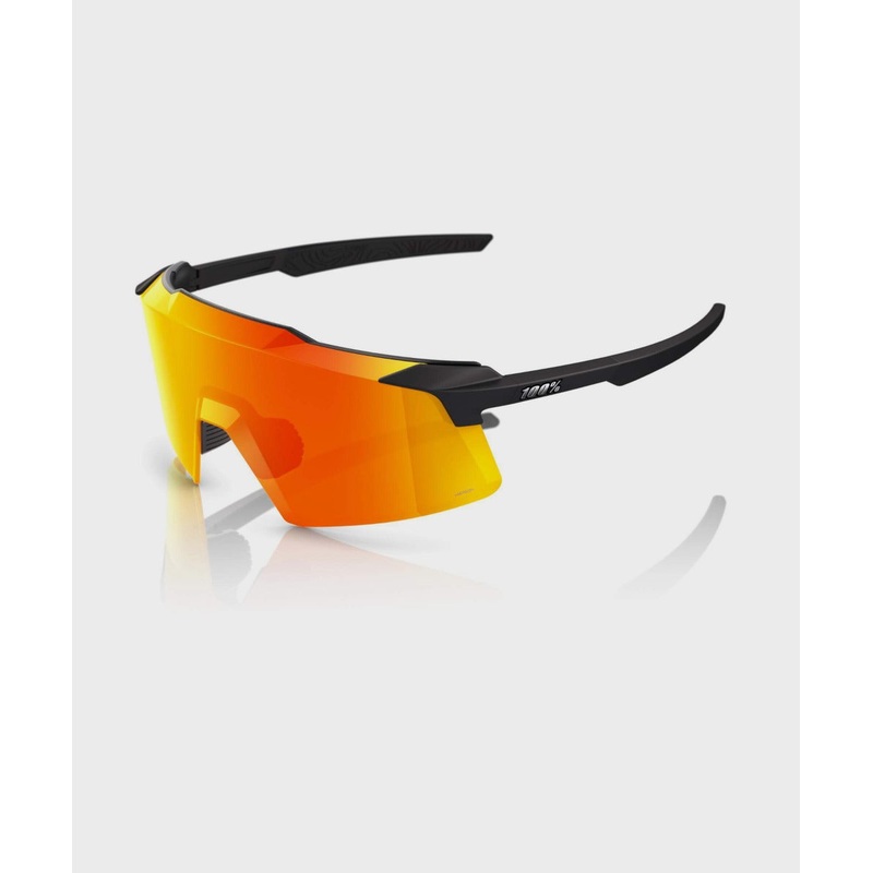 100% Aerocraft Glasses Soft Tact Black / HiPER Red Multilayer