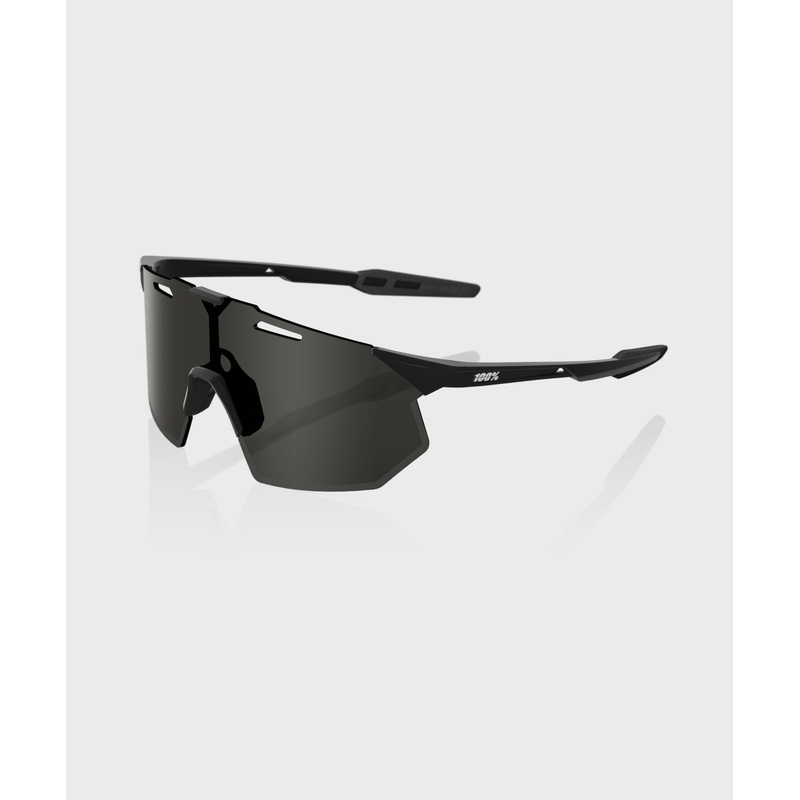 100% Hypercraft SQ Glasses Matte Black / Smoke