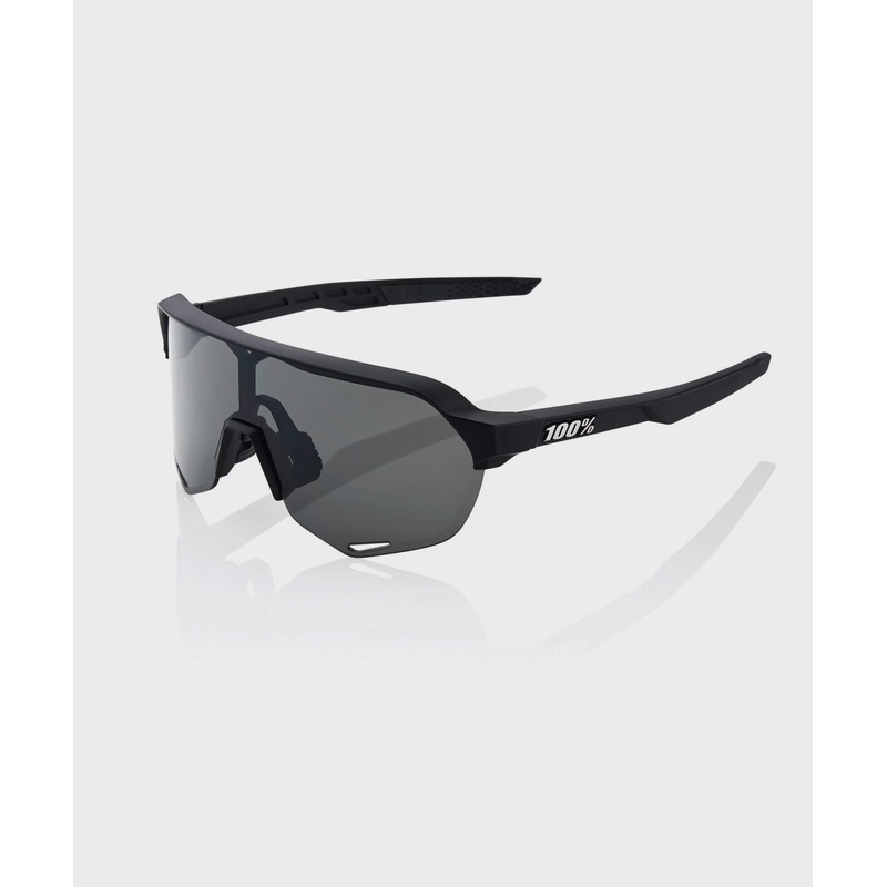 100% S2 Glasses Soft Tact Black / Smoke