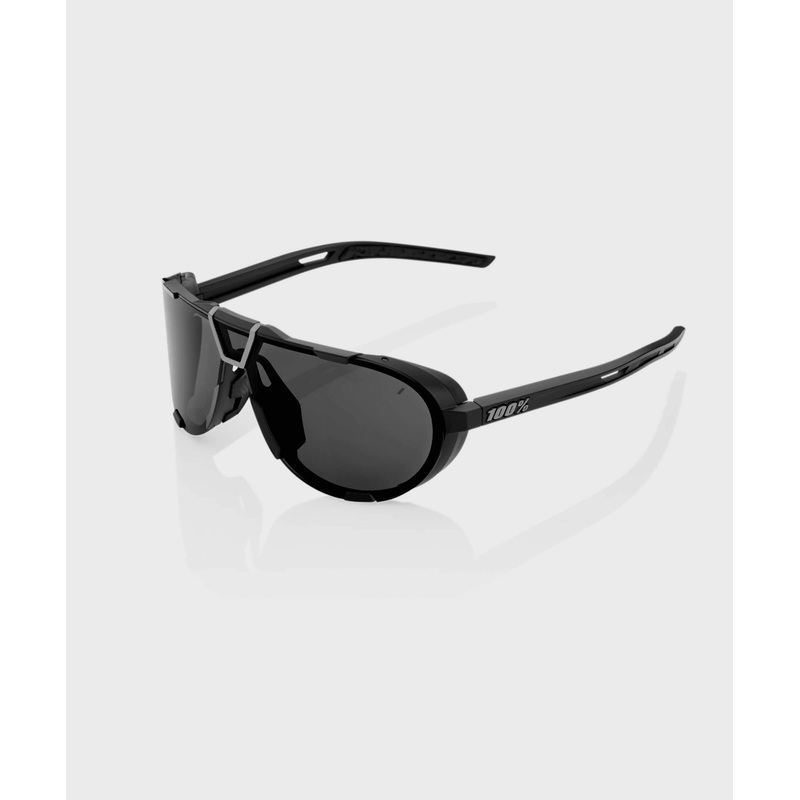 100% Westcraft Glasses Matte Black / Smoke