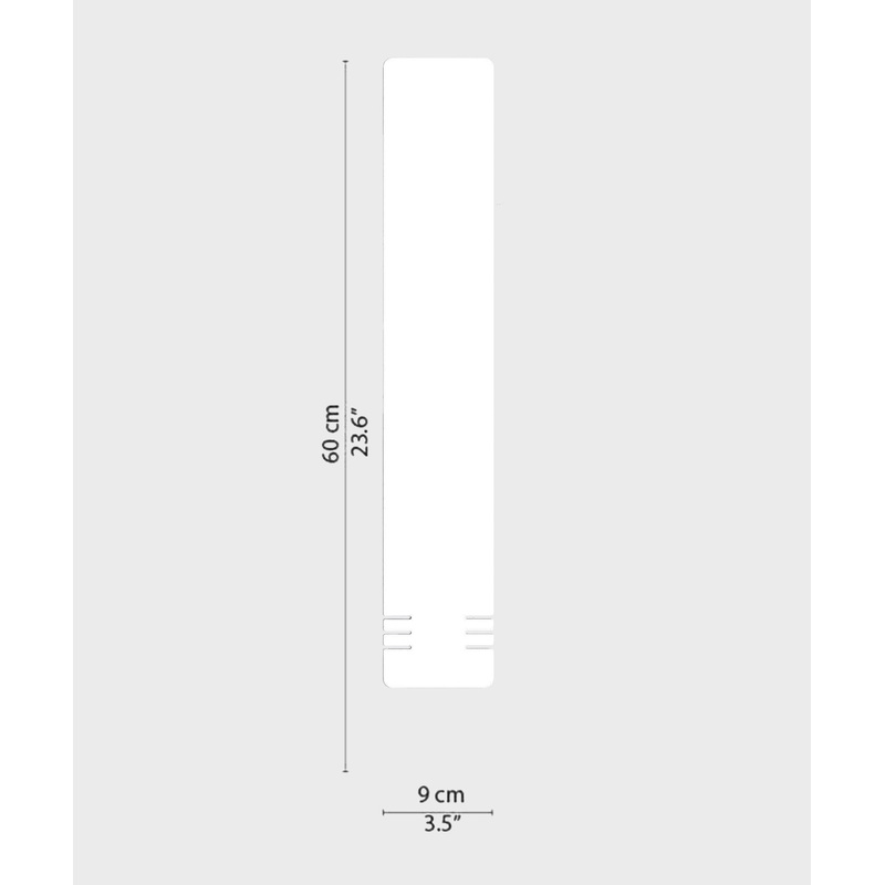 DyedBro MTB Downtube Protector Clear Matt