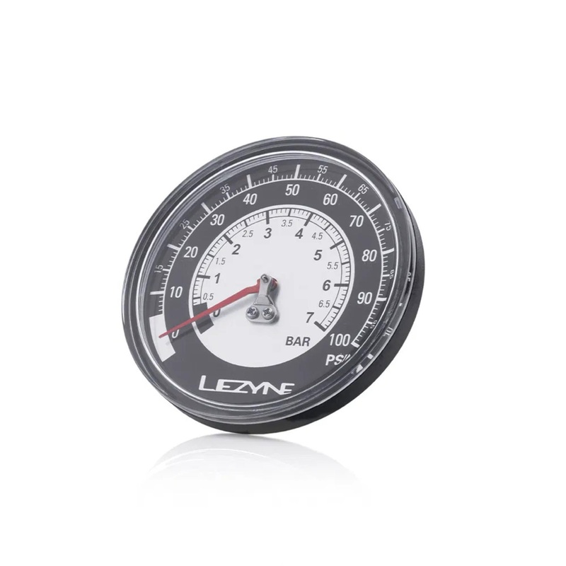 Lezyne Replacement Floor Pump Gauge - 100psi 3.5in