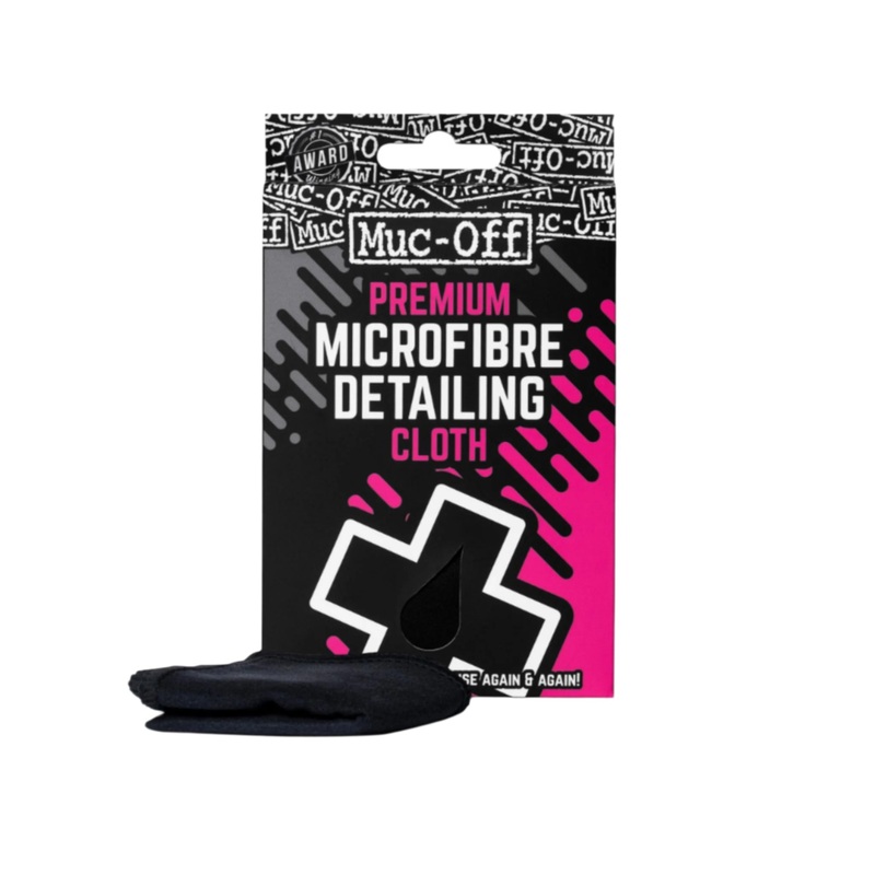 Muc-Off Premium Microfibre Detailing Cloth Black