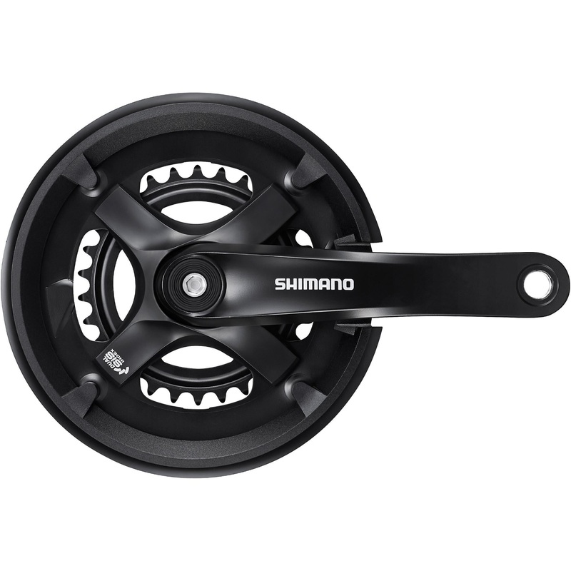 Shimano Tourney FC-TY501 chainset 46 / 30, double, 7 / 8-speed 170mm