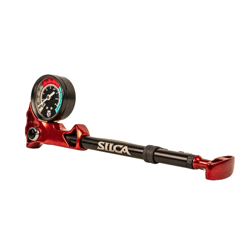 Silca Ultimate Shock Pump Red