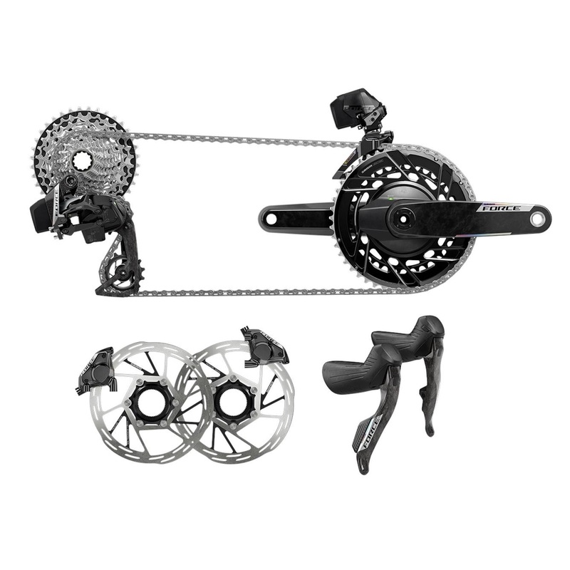 SRAM Force AXS 2X E1 Groupset Black