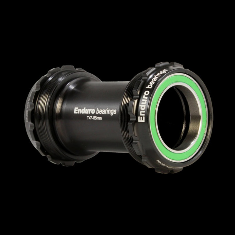 Enduro Bearings T47 Bottom Bracket DUB Black DUB 440C Stainless Steel