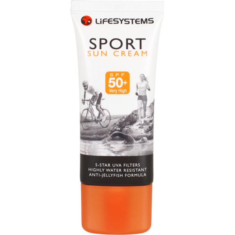 Lifesystems Sport SPF 50+ Sun Cream 50ml Black / Orange 50 ml