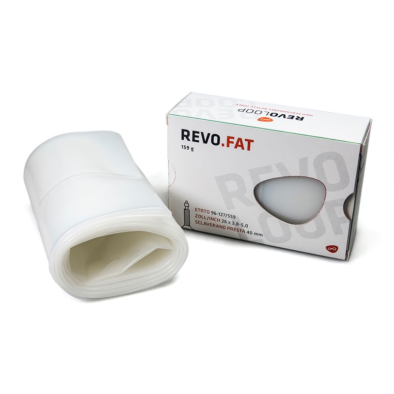 Revoloop Fat Inner Tube Clear 26x3.8/5.5 PV40