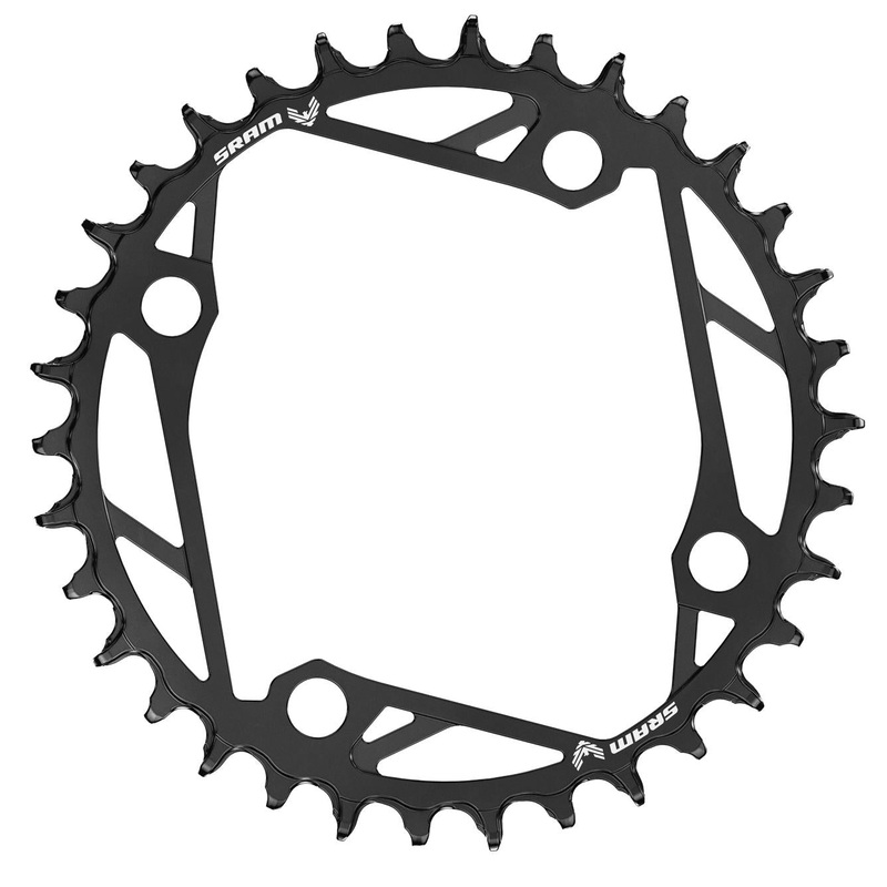 SRAM Eagle T-Type Chainring 104 BCD Steel Black 34T